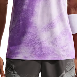Camiseta Gráfica de Algodón Morado para Hombre, Cuello Redondo, Manga Corta, Corte Regular, Suave y Transpirable, Estampada, Venta al por Mayor, Talla X - Product Image 6