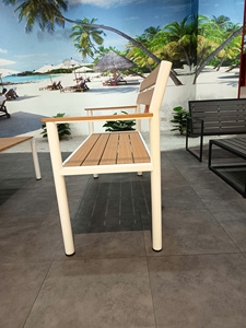 Waterproof <b>Outdoor</b> Garden <b>Bench</b> Rust-Preventing Double Chair Corrosion Resistance Metal Frame Furniture Lumetal Vietnam - Product Image 1