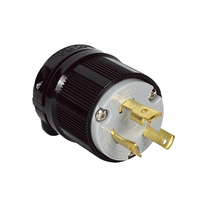 Productos compatibles con Hubbell WJ-8331 Conector industrial profesional L6-30P 30A 250V con cierre giratorio para soportes de construcción - Product Image 2