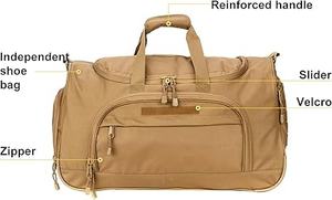 Venta Directa de Fábrica, Bolsas de Lona Plegables, Nuevo Estilo, Bolsas de Cuero Ligeras de Primera Calidad para Hombre, MOQ Bajo - Product Image 6