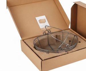 Cesta de Almacenamiento de Alambre Metálico de Alta Calidad con Asas, Diseño Simple para Almacenamiento en la Cocina - Product Image 5