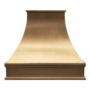 Premium Brass Range Hood For Modern Luxury Kitchen Ventilation Elegant Durable <b>Home</b> Cooking Solution - Product Image 2