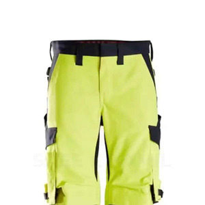 Pantalones de Seguridad Reflectantes de Alta Visibilidad para Hombre, Resistentes al Viento, de Algodón, para Trabajo al Aire Libre, Calidad Premium, con Detección de Agujas, Personalizables - Product Image 4