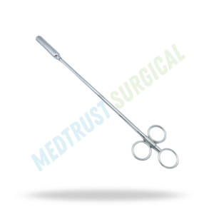 Pistola de ballestreo de 15 pulgadas con cabezal de acero inoxidable, instrumento veterinario para terneros - Product Image 4