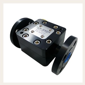 Medidor de agua con brida DIGITAL FLOW DGF-020A / DGF-020S, sensor de flujo de engranajes ovalados tipo brida, aluminio / acero inoxidable, brida JIS20K - Product Image 4