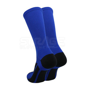 Custom Made Crew Winter Soccer <b>Socks</b> Breathable Quick Dry Cotton Wool Cushioned Fit Athletic <b>Training</b> - Product Image 2