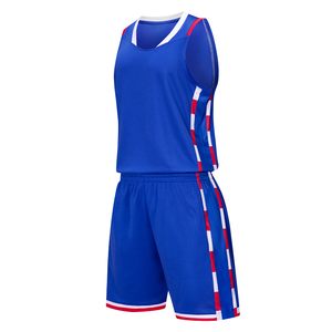 Conjunto de Uniforme de Baloncesto Sublimado Personalizado para Hombres y Jóvenes, Camisetas y Pantalones Cortos de Entrenamiento de Equipo de Tela de Malla Transpirable, Alta Calidad - Product Image 5
