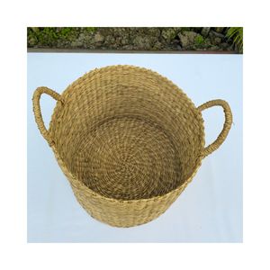 Panier de rangement ovale en jonc Hien Luong, modèle 25BHL01, multifonction, durable, artisanat vietnamien, origine personnalisable - Product Image 2