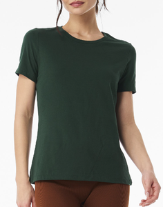 เสื้อยืดผ้าฝ้ายพิมพ์ลายสำหรับผู้หญิงแบบ OEM สั่งทำได้ ระบายอากาศได้ดี ไม่เป็นขุย เป็นมิตรกับสิ่งแวดล้อม แขนสั้น ทรงลำลอง จัดส่งตรงจากโรงงาน - Product Image 2