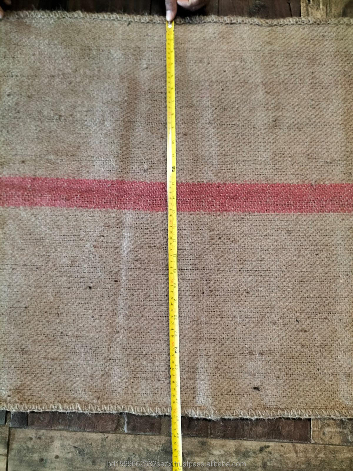 100% jute natural color