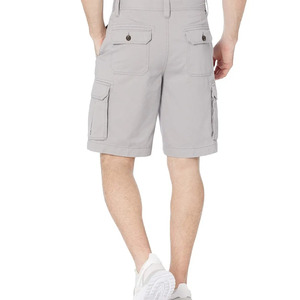 Shorts cargo pour hommes de haute qualité, design haut de gamme, 100% coton respirant, taille élastique, séchage rapide, fabriqués au Pakistan. - Product Image 6