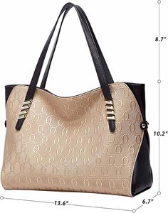 Bolso Tote de Cuero Genuino Personalizado OEM para Mujer, Venta al por Mayor, Elegante Bolso de Hombro de Moda, Bolsos de Lujo de Piel de Vacuno de Primera Calidad para Mujer 2026 - Product Image 4