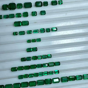 Esmeralda Verde Natural de Zambia, Corte Octogonal, Piedra Preciosa Suelta, Facetada, para Joyería, Lote Mixto, Precio al por Mayor - Product Image 1