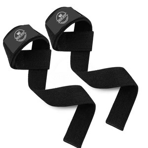Gym <b>Strength</b> <b>Training</b> Weightlifting Straps Neoprene Padded Powerlifting Strap Wrist Support Workout Accessories - Product Image 1