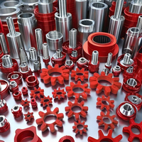 Accouplements en polyuréthane (PU) flexibles, personnalisables, inserts élastiques en anneau/crabe OEM, écologiques, pour usage industriel