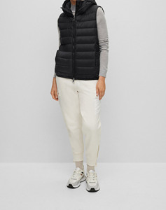2026 Women Zip up Sleeveless Cotton Lightweight Padded Cropped Puffer Quilted Vest Winter Warm Coat <b>Jacket</b> - Product Image 3