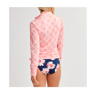 ชุดว่ายน้ำวันพีซลายเสือดาวคุณภาพสูงสำหรับผู้หญิง แขนยาว ซิปปรับได้ ผลิตตามสั่ง ผ้าสแปนเด็กซ์/โพลีเอสเตอร์ เหมาะสำหรับกีฬา MMA - Product Image 5