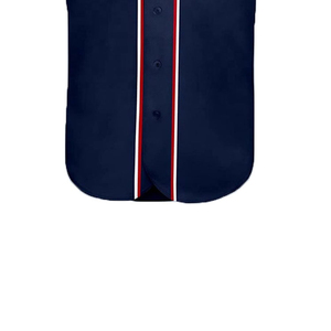 Tenues de baseball personnalisées OEM pour adultes avec numéro et nom d'équipe, grandes tailles, séchage rapide et respirantes, 100 % polyester - Product Image 4