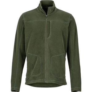 Veste polaire zippée coupe-vent pour homme avec poches, en polyester, personnalisable, couleurs sur mesure, logo OEM - Product Image 2