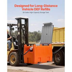 Kit de pompe de transfert DEF 12V, pompe à eau électrique à diaphragme 8,5 GPM, réservoir de 58 gallons, tuyau de 13,12 pieds, buse automatique, hauteur de refoulement de 26,25 pieds pour - Product Image 3