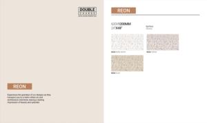 กระเบื้องปูพื้นพอร์ซเลนขัดเงาขนาด 600x1200 มม. แบบกันลื่น รุ่นดับเบิ้ลชาร์จ ดีไซน์หรูหรา สำหรับห้องนั่งเล่น - Product Image 1