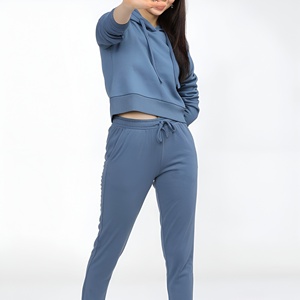 Hot Sale Luxury Style Good Quality Women <b>Crop</b> <b>Top</b> Hoodie Quick Dry Custom Size & Color Street Wear Women <b>Crop</b> <b>Top</b> <b>Hoodies</b> - Product Image 5
