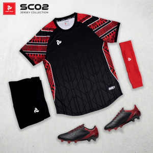 Custom Soccer Jersey Set SC02 Quick Dry Breathable Football Team Uniform Adults Kids Wholesale OEM ODM - Product Image 4