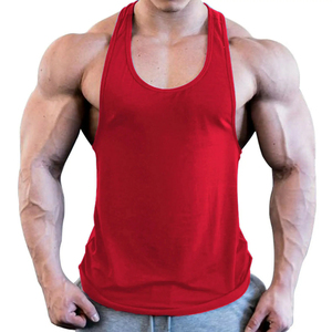 Men Gym Singlet Stringer Muscle Fit Tank <b>Tops</b> Fitness Workout Shirt Spandex Custom Design Men Gym Workout Tank <b>Top</b> Singlet - Product Image 1