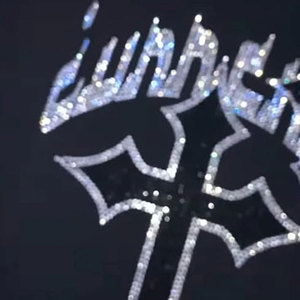Custom Brand Name Rhinestone Hoodie Men Women Letter Graphic <b>Gothic</b> Hoodie Print Sweatshirt Full Zip Up Oversized <b>Jacket</b> - Product Image 5