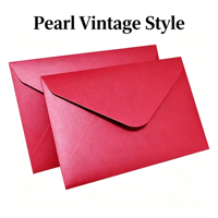 Enveloppes cadeaux personnalisées imprimées, différentes tailles, papier perlé et enveloppes en papier kraft écologique coloré pour mariage et fêtes