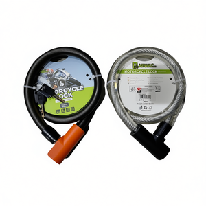 Antivol de chaîne de moto noir mat durable 18*100 pour motos - Product Image 2