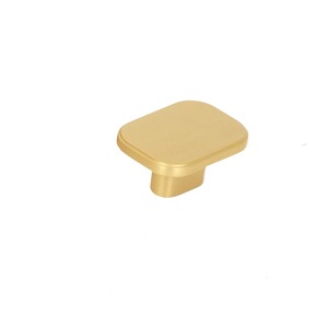 Classic Brass Cabinet Knob Round Shape <b>Gold</b> Finished Durable Furniture Hardware <b>Kitchen</b> Application Home Office Universal Fit - Product Image 4