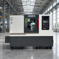 Tour CNC à banc incliné avec protection anti-éclaboussures entièrement fermée pour le tournage général de pièces en cuivre et acier inoxydable LK-200L