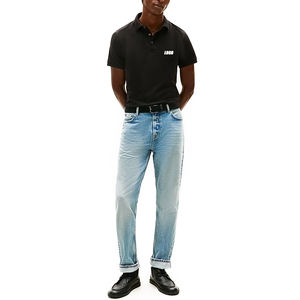 Polo en piqué ajusté pour homme, modèle 1985, le plus vendu, en coton biologique respirant, personnalisable, classique et décontracté, avec logo brodé - Product Image 5