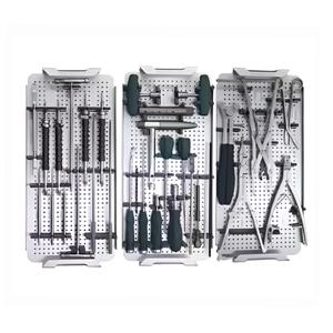 Sistema de tornillos pediculares COXII de acero inoxidable para cirugía ortopédica, perfil bajo, certificado CE, juego de instrumentos de implante manual - Product Image 2