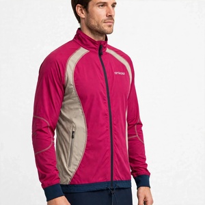 Veste de course coupe-vent et imperméable en polaire pour homme, couleur personnalisée, style sportif, fermeture éclair, hiver, polyester, à capuche - Product Image 4