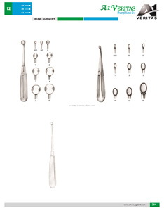 Cureta para Huesos de Acero Inoxidable de Calidad Superior A-1 VERITAS, Instrumento de Raspado, Herramienta Quirúrgica Manual Reutilizable para Ortopedia y Neurocirugía - Product Image 4