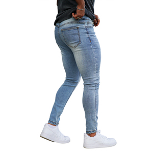 Jeans Personalizados al por Mayor, Pantalones de Moda Clásicos, Pantalones de Mezclilla al por Mayor, Jeans Ajustados para Hombre - Product Image 2
