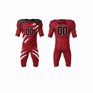 Conjuntos de Uniformes de Fútbol Americano Personalizados para Hombre 2026, Sublimación Personalizada, 100% Poliéster, Impresión Digital, Transpirable, Tallas Grandes - Product Image 5