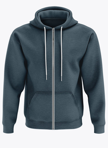 Sweat-shirts à capuche pour hommes, design personnalisé, hiver, décontractés, 100% coton molletonné, poche, coupe classique, broderie, service OEM, anti-boulochage - Product Image 5