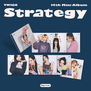 อัลบั้มต้นฉบับภาษาเกาหลีของวงทไวซ์ - STRATEGY (Step 4 ver.) - Product Image 2
