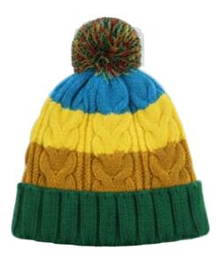Wholesale Jacquard Knitted Adjustable Personalisable Winter Warm Acrylic <b>Wool</b> Blend Common Unisex Adult <b>Beanie</b> - Product Image 5
