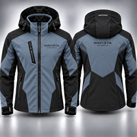 Veste bomber softshell tendance à capuche coupe-vent imperméable réversible séchage rapide broderie personnalisée sur le devant OEM vente en gros