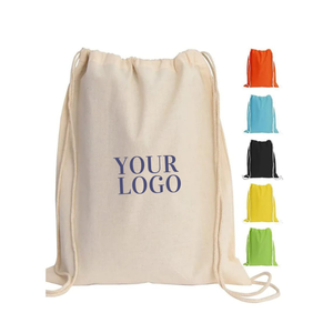 Bolsa de tela para compras hecha de 100% algodón, adecuada para estudiantes de escuela y universidad, con logotipo y tamaño personalizados. - Product Image 4