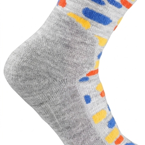 <b>Men's</b> Casual Comfort <b>Socks</b> Business Sporty Daily Styles Digital Printing Spandex/Nylon/Cotton Quick Dry <b>White</b> Red Brown High - Product Image 5