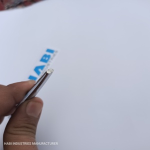 HABI INDUSTRIES ที่คีบขนตาสแตนเลสอย่างดี ป้องกันไฟฟ้าสถิตย์ ทำมือ คีบคิ้ว กำจัดขนบนใบหน้า ขายดี - Product Image 6
