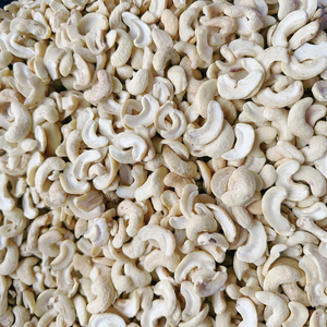 OEM, ODM Packaging Broken Cashew <b>Nuts</b> <b>Kernels</b> Kaju Badam Split Cashews SANTIGO Exported To Middle East, EU - Product Image 1