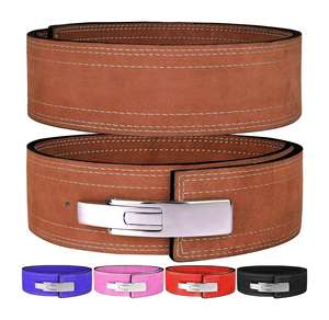 Ceinture de musculation en cuir avec levier de 4 pouces pour entraînement en salle de sport, haltérophilie et athlétisme - Product Image 6