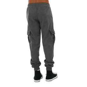 Customized <b>Men</b> <b>Cargo</b> Trousers Drawstring Waist Multi Pocket <b>Cuffed</b> Jogger <b>Pants</b> Casual Streetwear OEM Garment Factories Supplier - Product Image 2