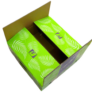 High <b>Quality</b> Ventilated Design Self Erecting Cardboard Box for <b>Sweet</b> Potato Export Durable Recycled Material Offset Printing - Product Image 4